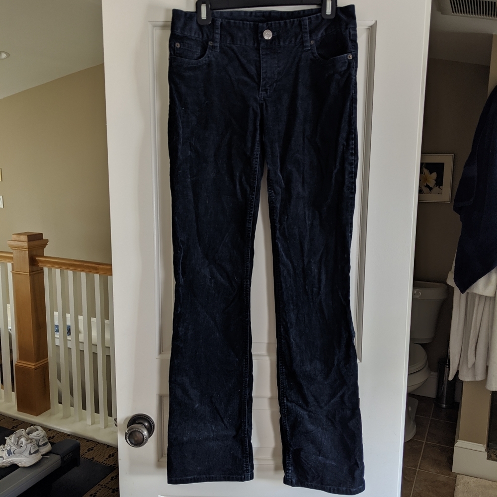 J. Crew Dark Navy Corduroy
